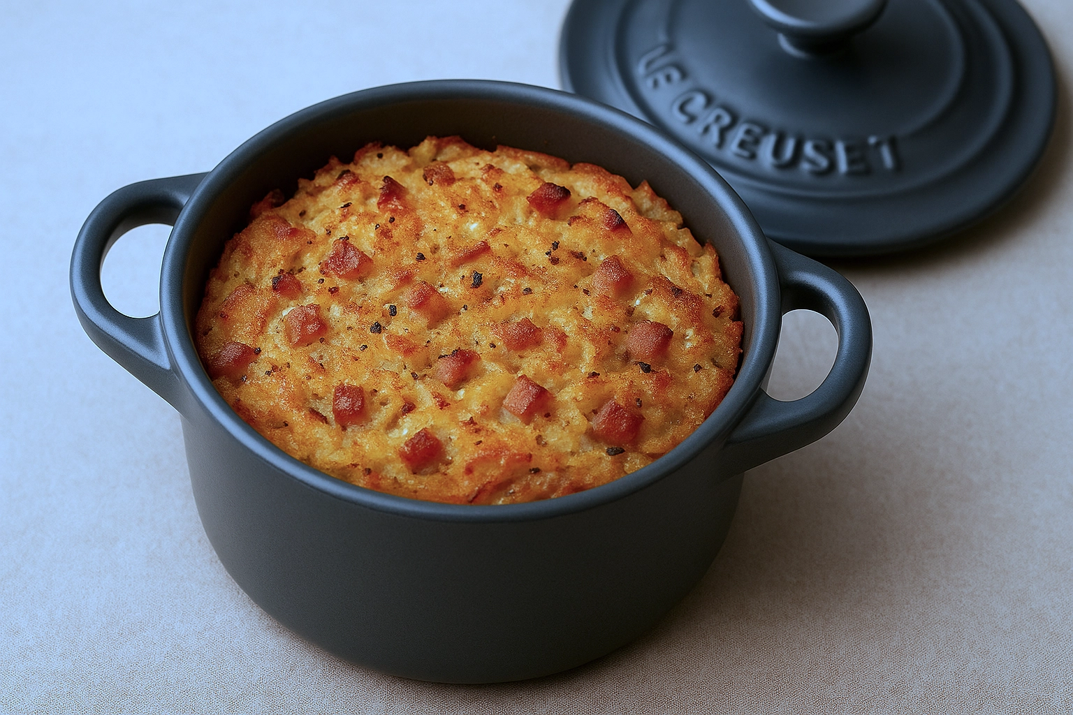 Rösti-Schinken-Töpfchen