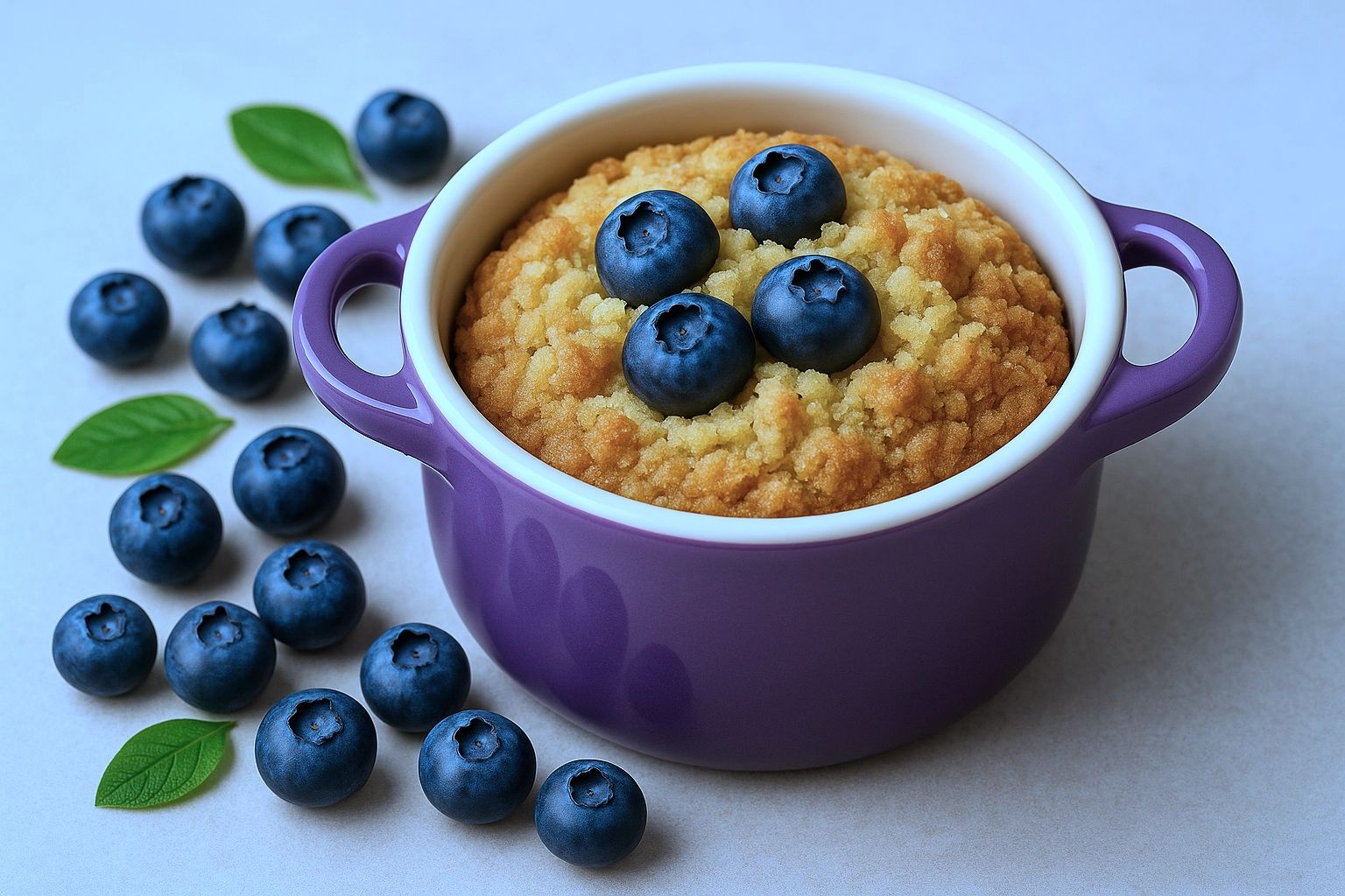 Blaubeer-Muffin