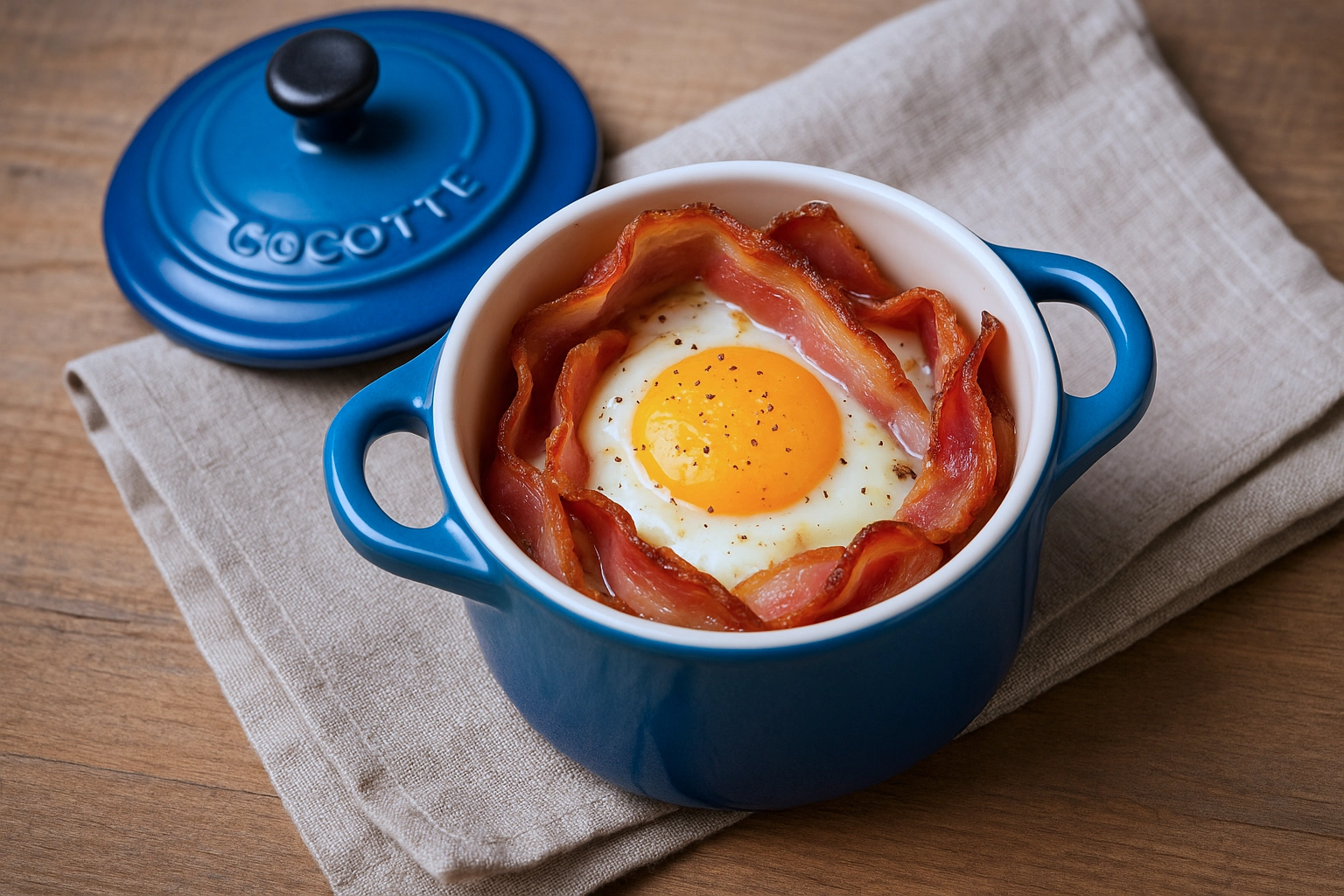 Bacon-Ei-Cocotte